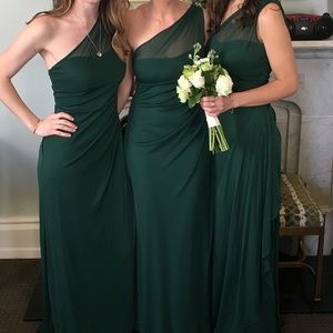 Two David’s Bridal Bridesmaids Dresses